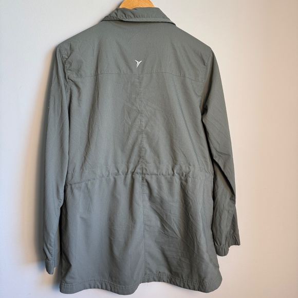 Old Navy Active Womens Lifestyle Jacket Green Size Large Lightweight Hiking Camp - Picture 7 of 16
